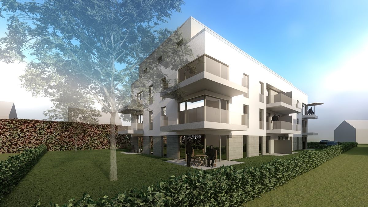 Architekturvisualisierung von Seniorenwohnungen in Bielefeld