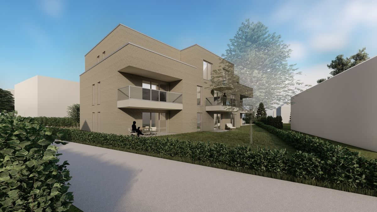 Architekturvisualisierung eines Mehrfamilienhauses in Bad Salzuflen